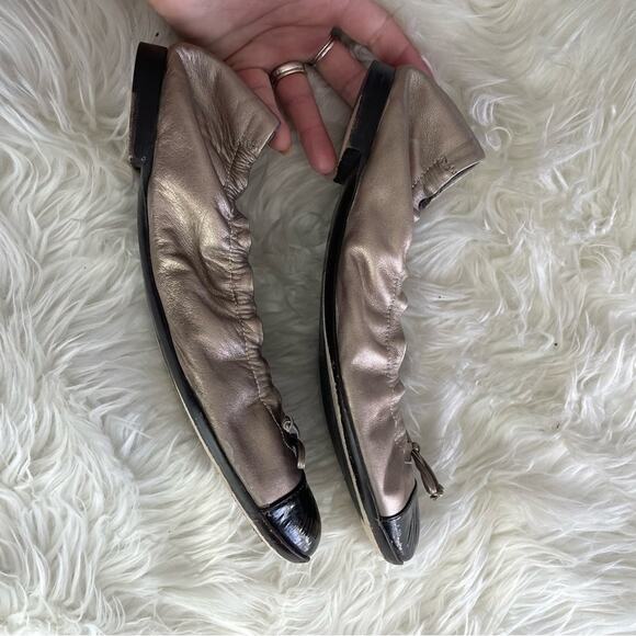 AGL Attilio Giusti Leombruni | Women’s Pebble Ginger Slip-On Flats Foldable 40.5 - Picture 6 of 9